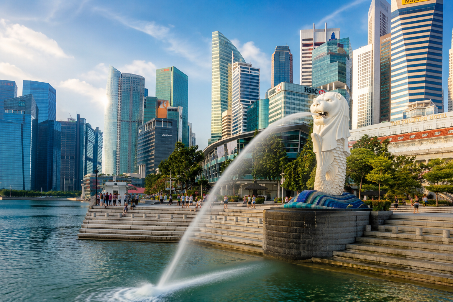merlion park singapore