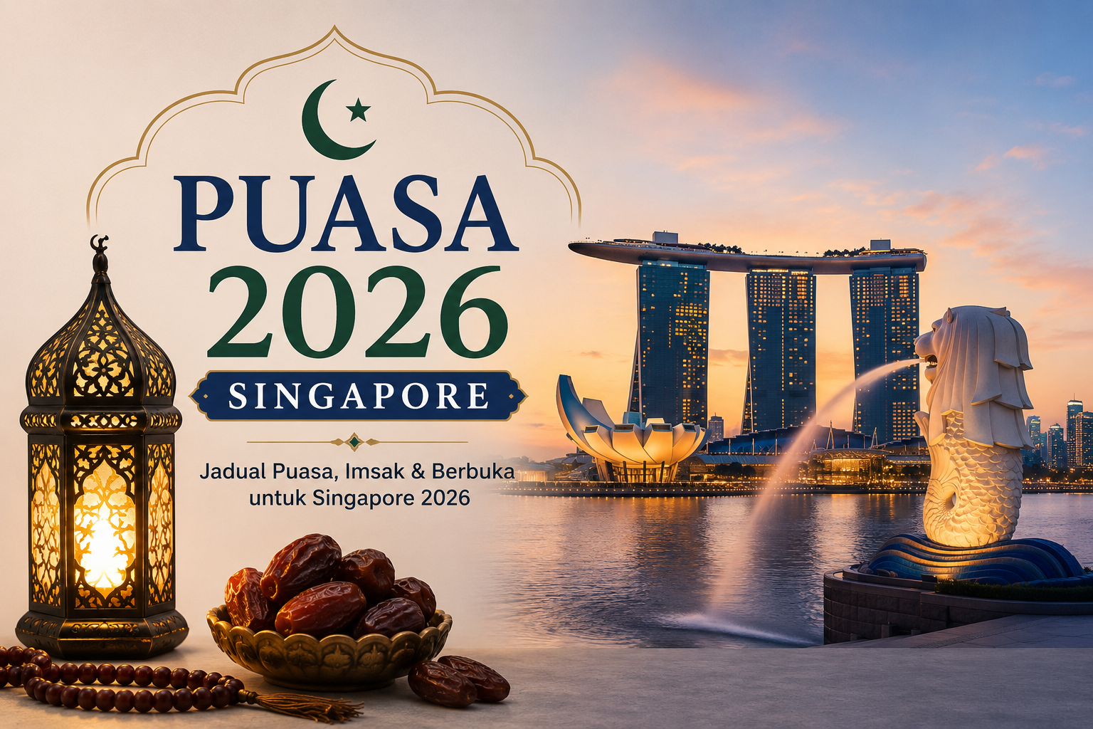 Puasa 2026 Singapore: Dates, Timings, Tips & Complete Guide